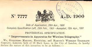 радио. патент GB7777 Improvements in apparatus for wireless telegraphy (Улучшения в аппаратуре для беспроводной телеграфии)